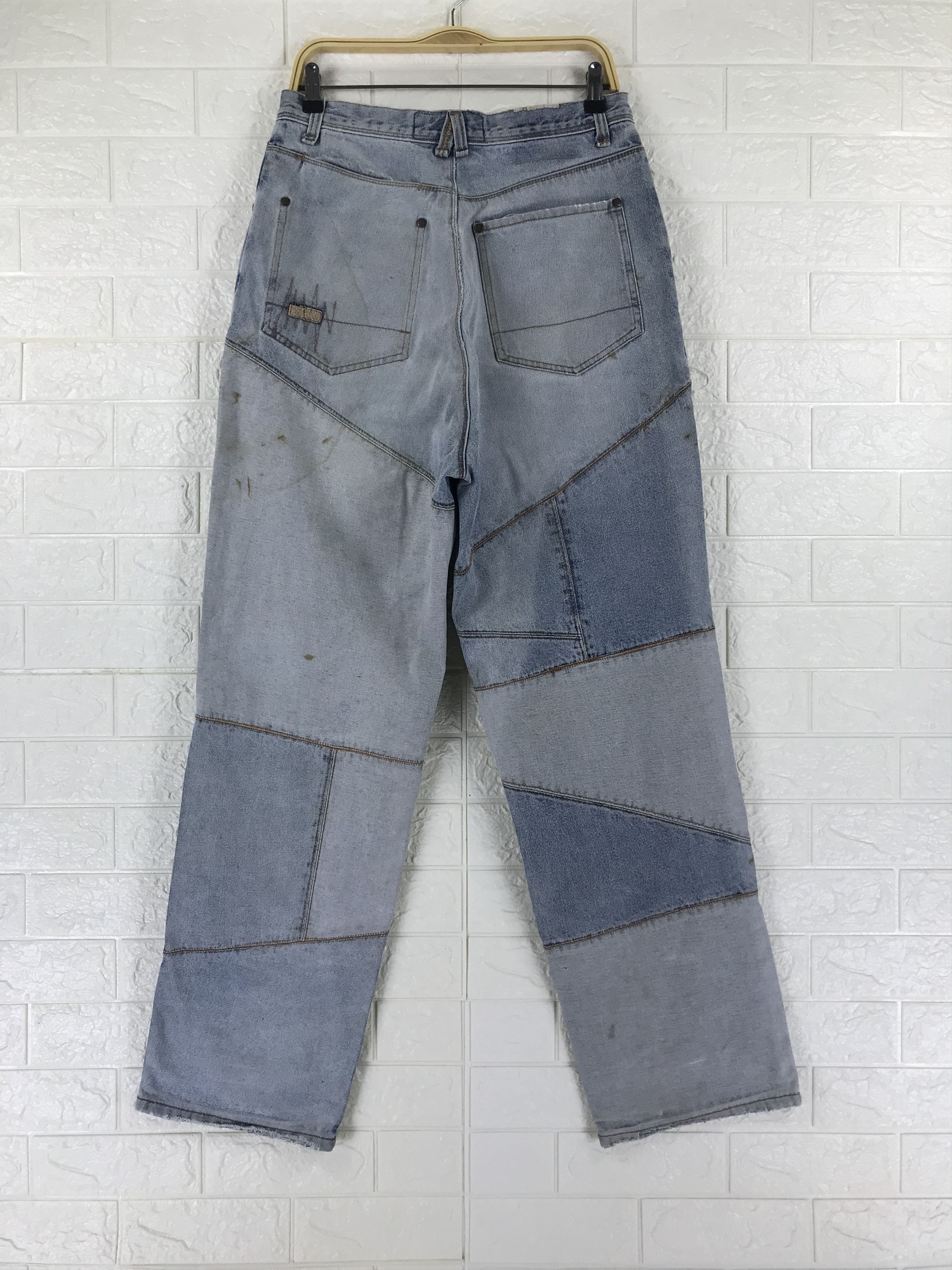 Akademiks Vintage Akademiks Hybrid Baggy Jeans Size US 31 - 5 Thumbnail