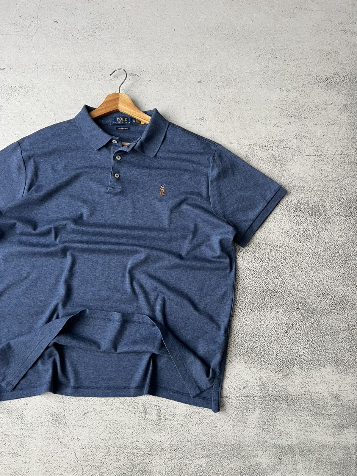 Polo Ralph Lauren 💙 Ralph Lauren Navy Polo Shirt XL – Embroidered Logo Size US XL / EU 56 / 4 - 2 Thumbnail