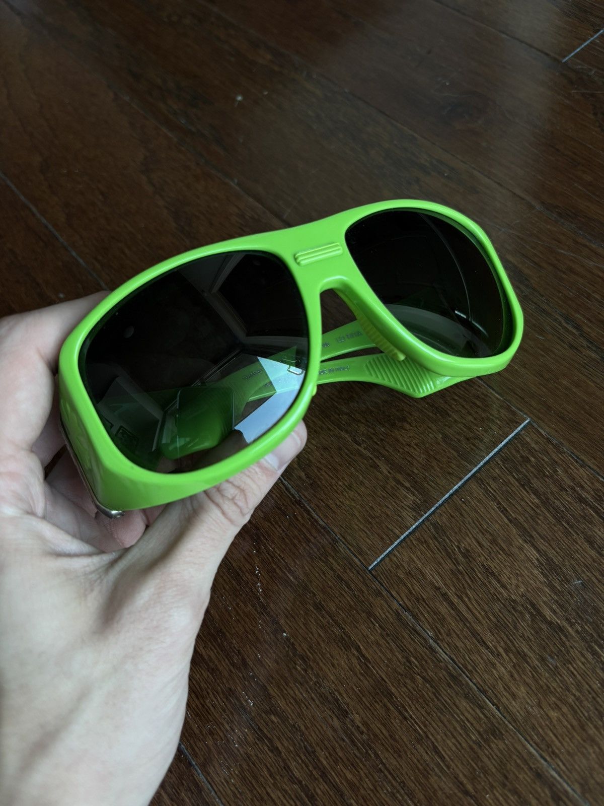 Chrome Hearts Chrome Hearts Lo Rita Lime Green Sunglasses Size ONE SIZE - 2 Thumbnail