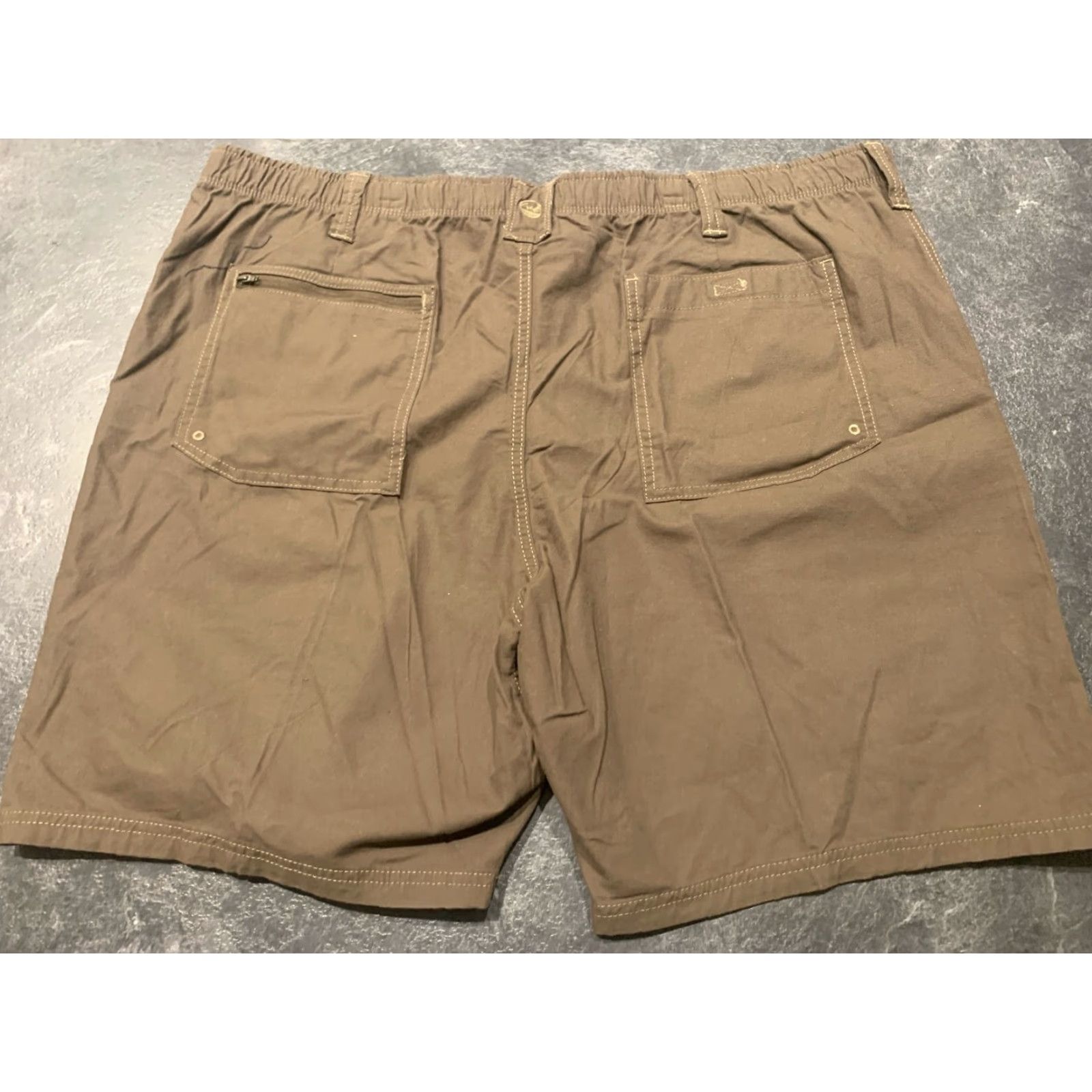 Wrangler VINTAGE Wrangler Mens Canvas Cargo Utility Hiker Shorts Size 44 Brown Size US 44 / EU 60 - 3 Thumbnail