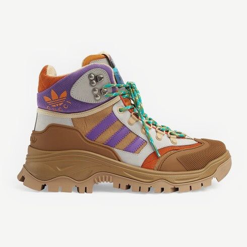 image of Gucci X Adidas Lace Up Boots Size 37.5, Women's