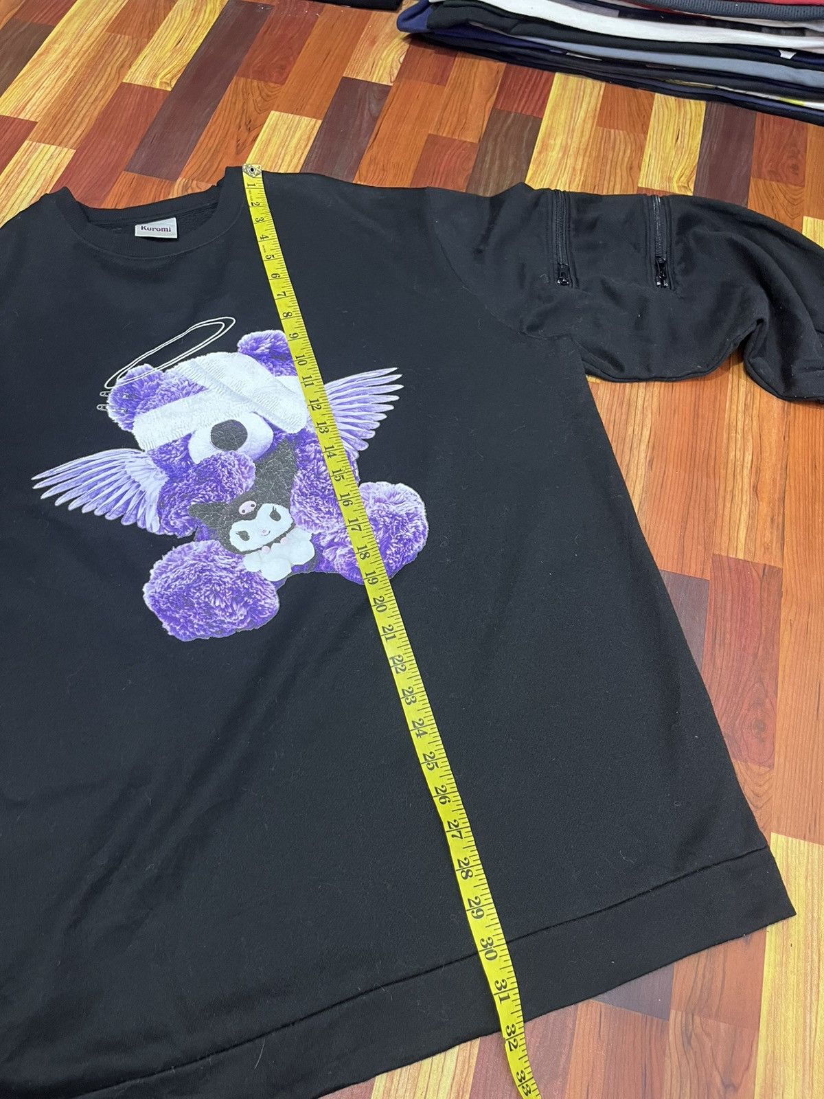 Anime Sanrio Kuromi Angel Graphic Sweatshirt Oversized XL Size US XL / EU 56 / 4 - 13 Thumbnail