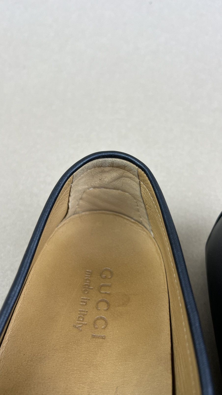 Gucci GUCCI Loafers Leather Moccasins Drivers Shoes GG Monogram Size US 10 / EU 43 - 15 Thumbnail
