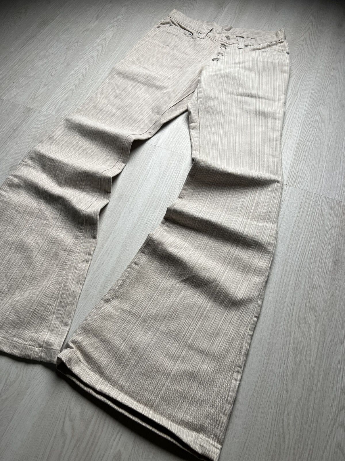 Tornado Mart Tornado Mart Super Flared Denim Lgb If six was nine style Size US 28 / EU 44 - 2 Thumbnail