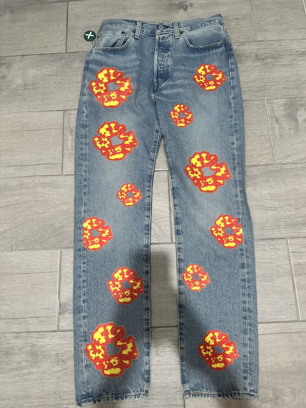 DENIM TEARS Denim Tear x Offset collab Size US 31 - 2 Thumbnail