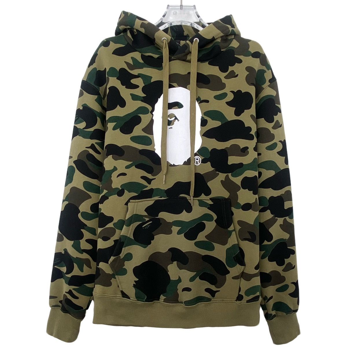 Bape BAPE Back Letter Logo Hooded Sweatshirt K26WX Size US M / EU 48-50 / 2 - 1 Thumbnail