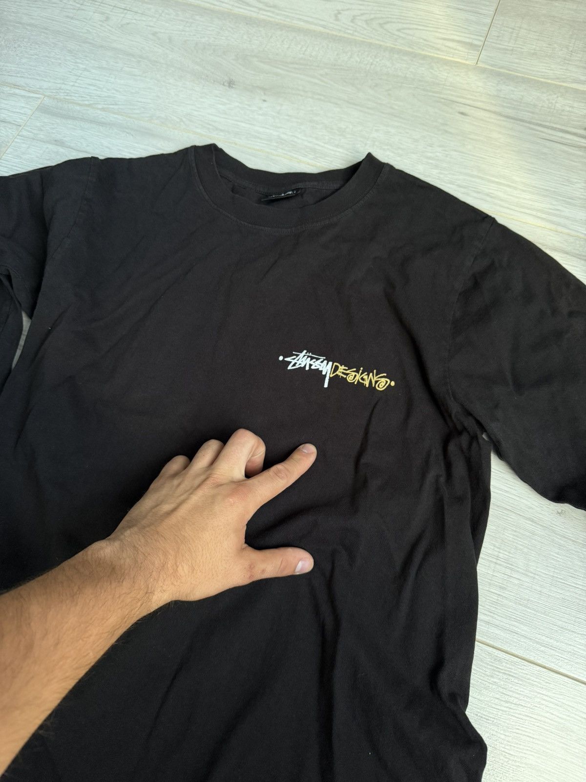 Stussy Vintage Stussy long sleeve Shirt Positive Vipration Size US S / EU 44-46 / 1 - 4 Thumbnail