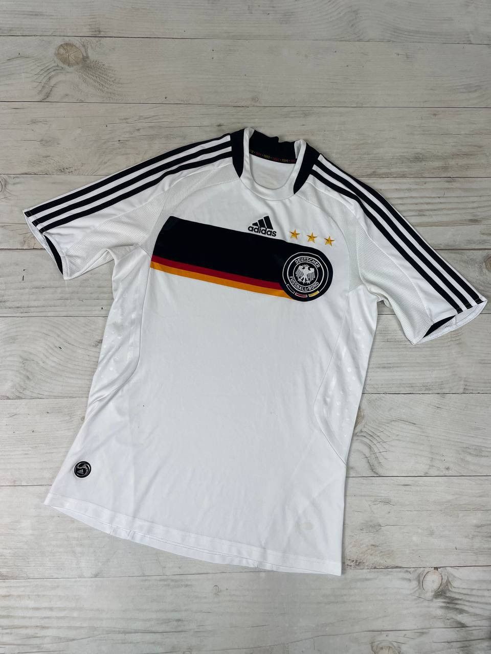 Adidas Adidas GERMANY 2008 2009 HOME FOOTBALL SHIRT SOCCER JERSEY Size US M / EU 48-50 / 2 - 1 Thumbnail