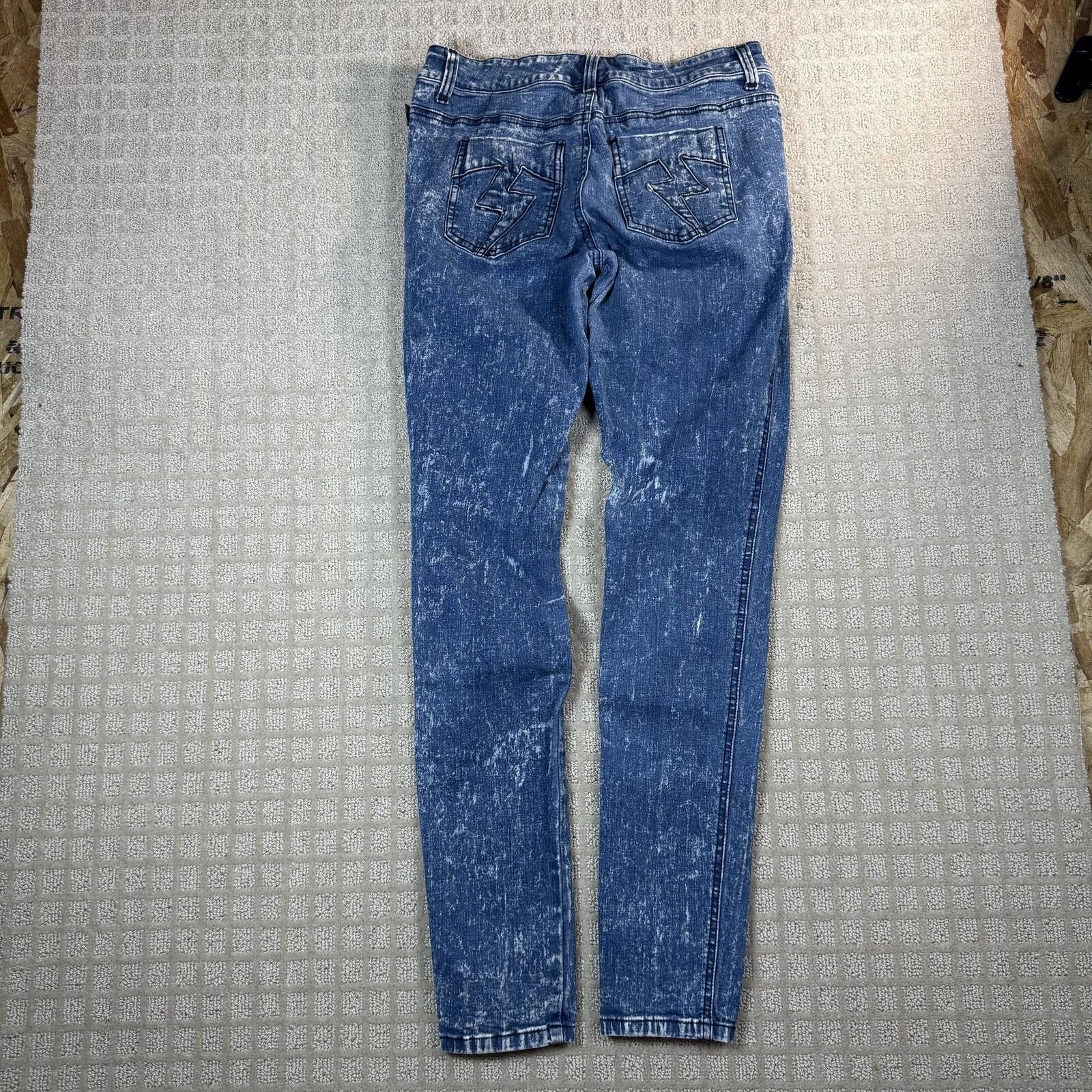 Tripp NYC Tripp NYC Acid Wash Skinny Jeans 29x31 Size 29" - 7 Thumbnail