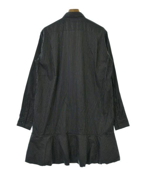 Comme des Garcons Homme Plus Shirt Cotton Stripe Long Length Button Up Black x White Size US M / EU 48-50 / 2 - 2 Thumbnail
