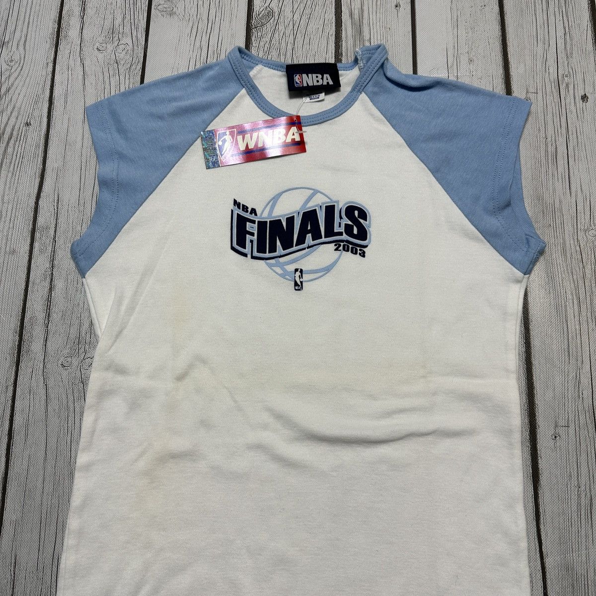 NBA × Vintage Vintage 2003 NBA Finals baby tee Size M / US 6-8 / IT 42-44 - 3 Thumbnail