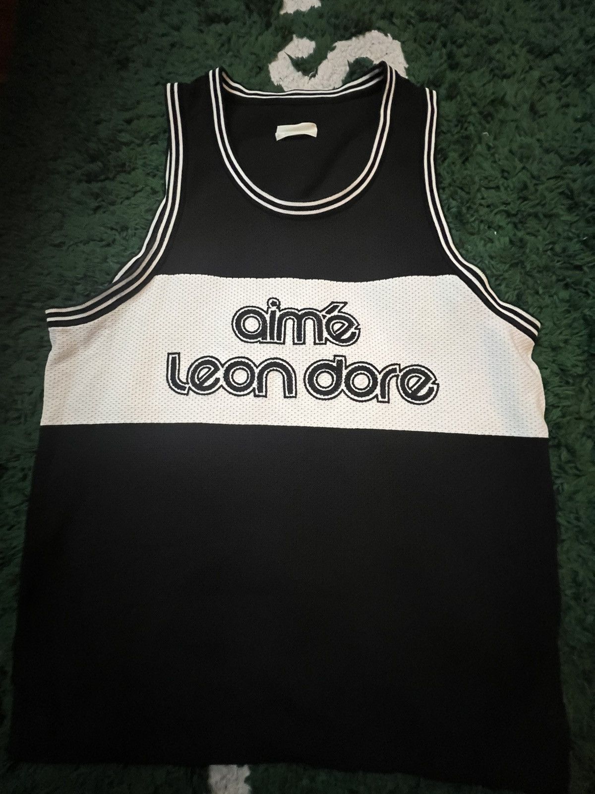 Aime Leon Dore Aime Leon Dore Knit Basketball Jersey size L Size US L / EU 52-54 / 3 - 1 Thumbnail