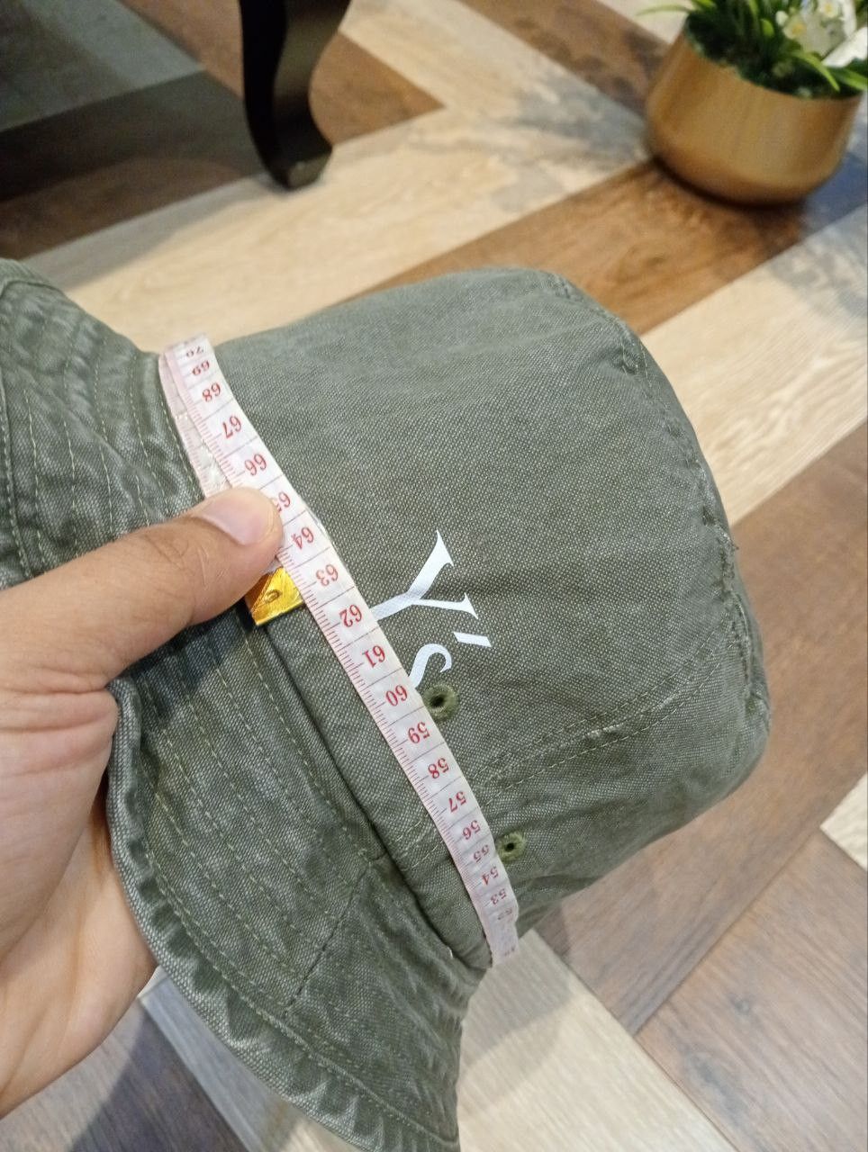 Yohji Yamamoto RARE Y's YOHJI YAMAMOTO DENIM BUCKET HAT Size ONE SIZE - 11 Thumbnail