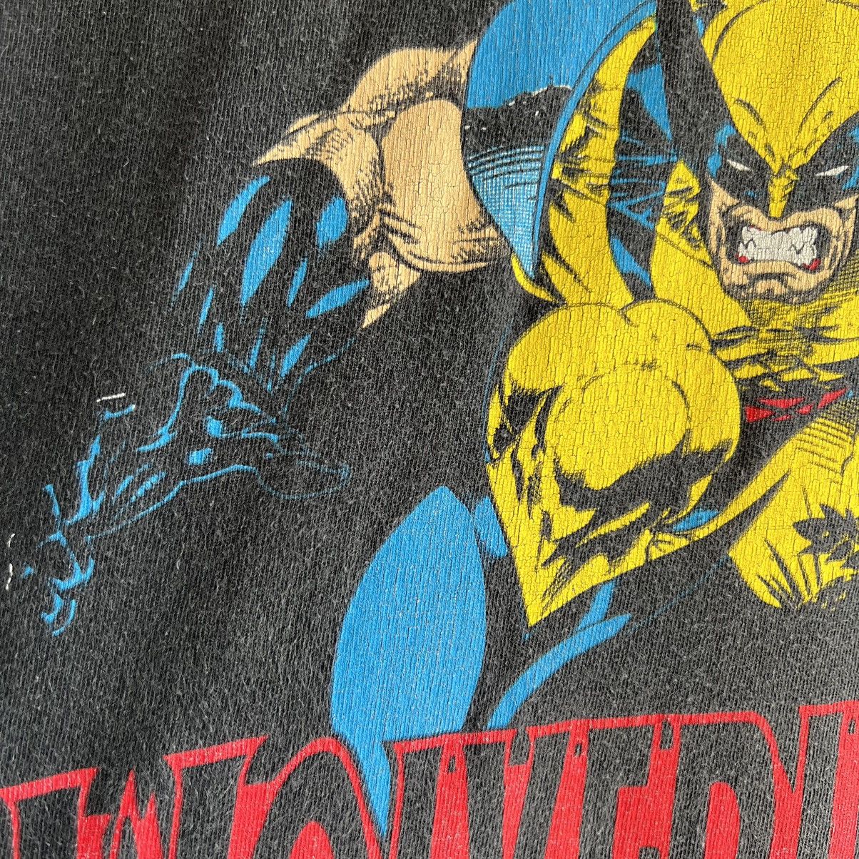 Marvel Comics × Vintage VTG Rare 1997 Wolverine Comic Images Marvel Tee Shirt Logan Size US L / EU 52-54 / 3 - 9 Thumbnail