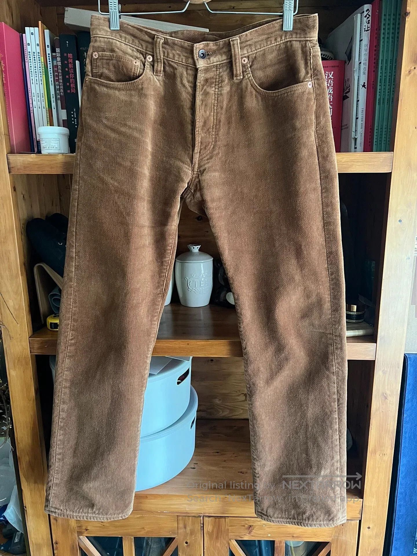 Iron Heart iron heart corduroy pants brown limited edition. Size US 33 - 2 Thumbnail