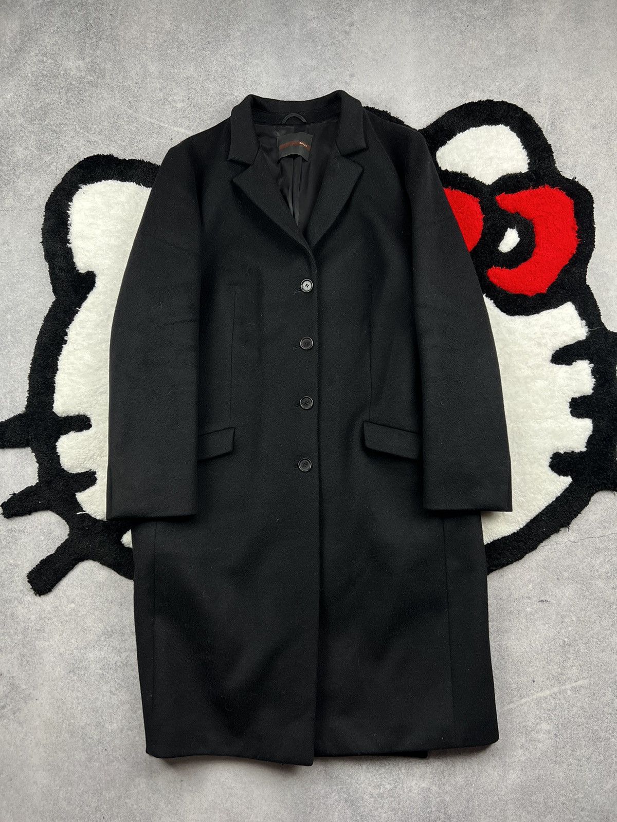 Bally Vintage Bally Italy Wool Coat Trench Size XL / US 12-14 / IT 48-50 - 1 Thumbnail