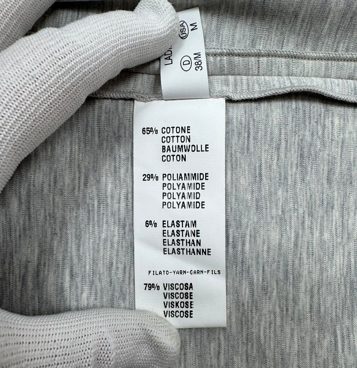 Fabiana Filippi Fabiana Filippi Sweat Skirt Long Cotton size M Size 30" / US 8 / IT 44 - 11 Thumbnail
