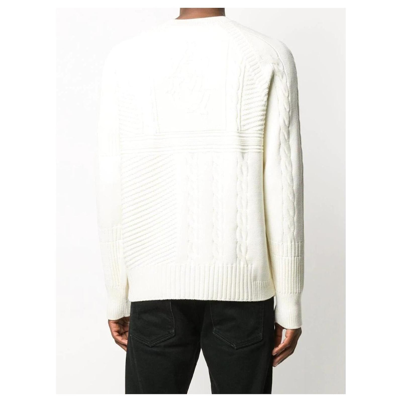 Alexander McQueen o1y1024 Sweater In White Size US L / EU 52-54 / 3 - 4 Thumbnail