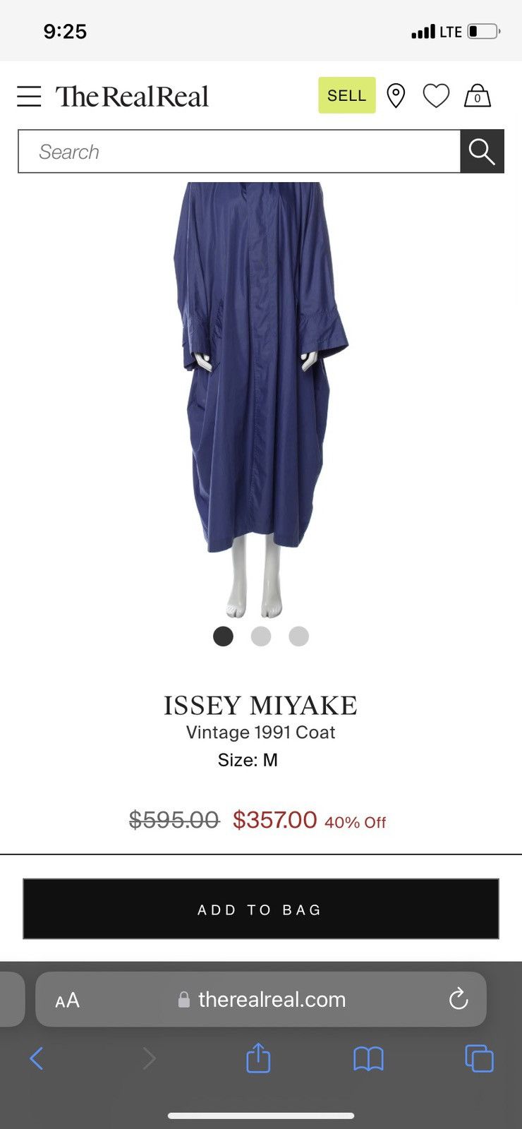Issey Miyake ISSEY MIYAKE WINDCOAT XS 1991 BLUE Size XS / US 0-2 / IT 36-38 - 8 Thumbnail