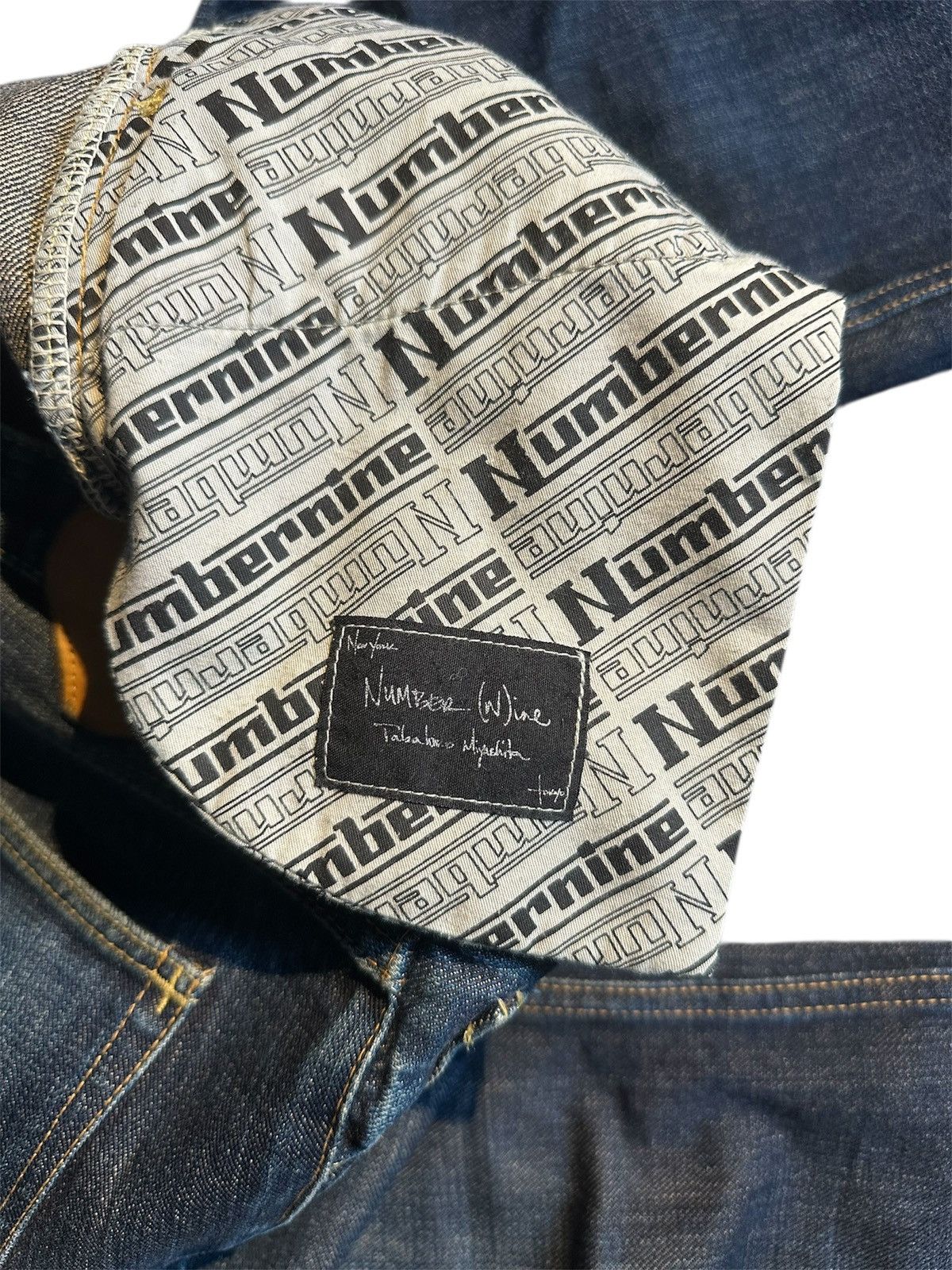 Number (N)ine Number nine pain denim Size US 30 / EU 46 - 5 Thumbnail
