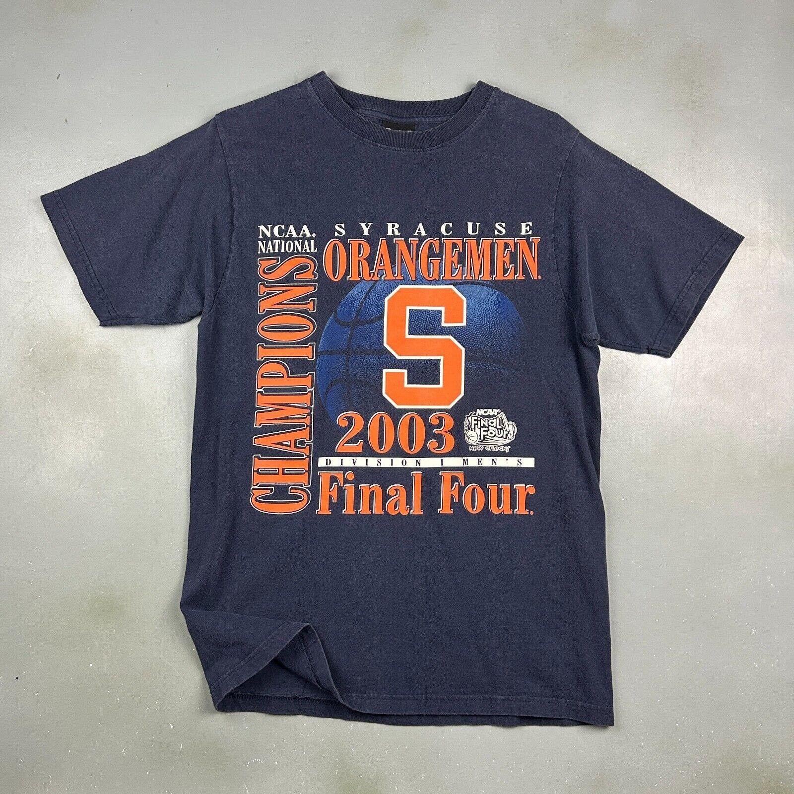 Gear for Sports VINTAGE 2003 | Syracuse Orangemen Final Four T-Shirt sz S-M Size US M / EU 48-50 / 2 - 1 Thumbnail