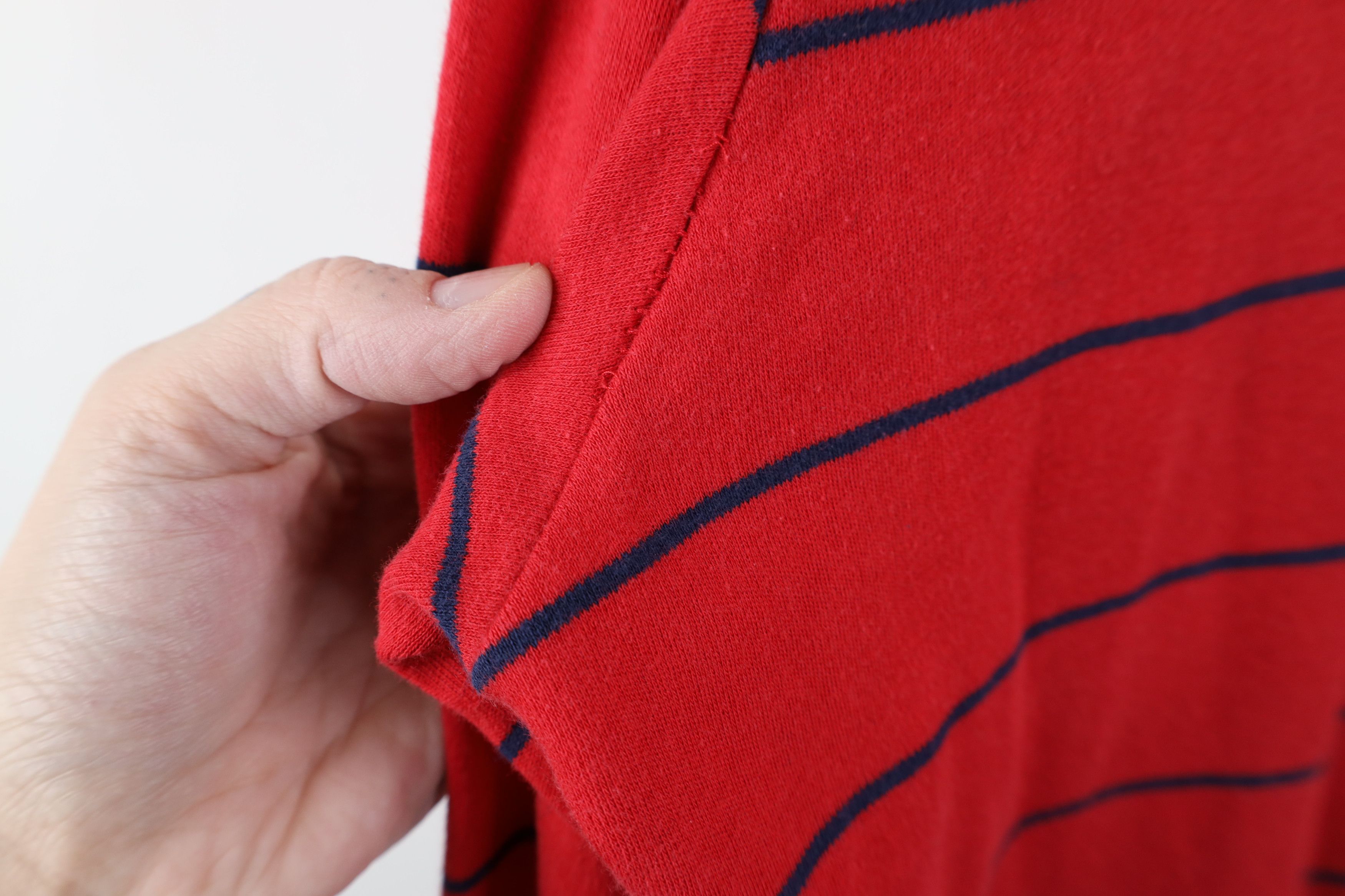 Ralph Lauren Vintage 90s Ralph Lauren Turtleneck T-Shirt Cotton Red Size US XL / EU 56 / 4 - 8 Thumbnail