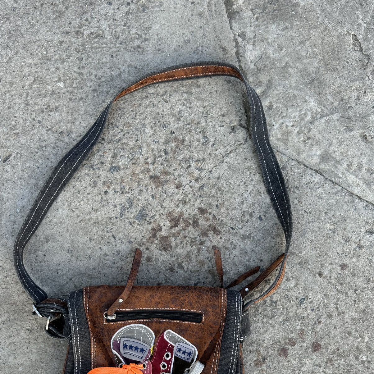 Designer × Grunt Style Vintage Japanese Style Shoulders Bag Crazy Fit Rare Y2K Size ONE SIZE - 5 Thumbnail