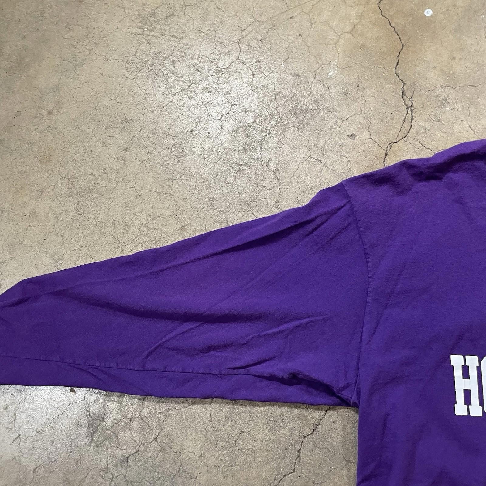 Adidas TCU Horned Frogs Long Sleeve Purple Shirt Adidas Large Size ONE SIZE - 6 Thumbnail