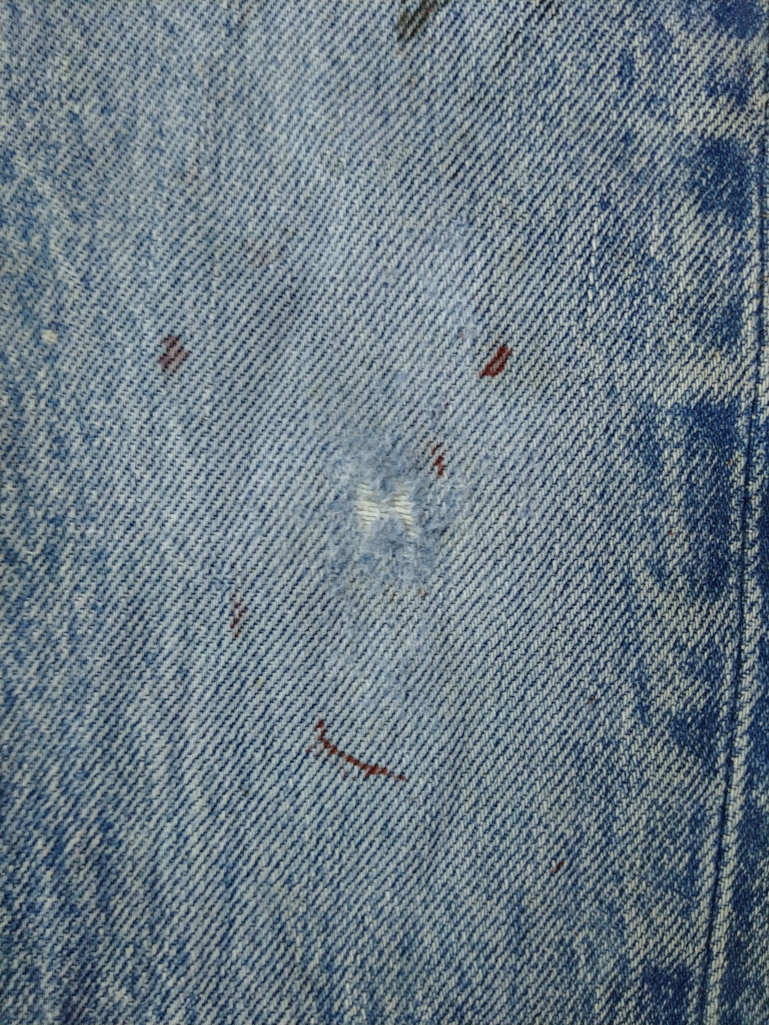 Japanese Brand Vintage Levi's 501 Paint Stain Denim 29 x 32 -JN767 Size US 29 - 9 Thumbnail