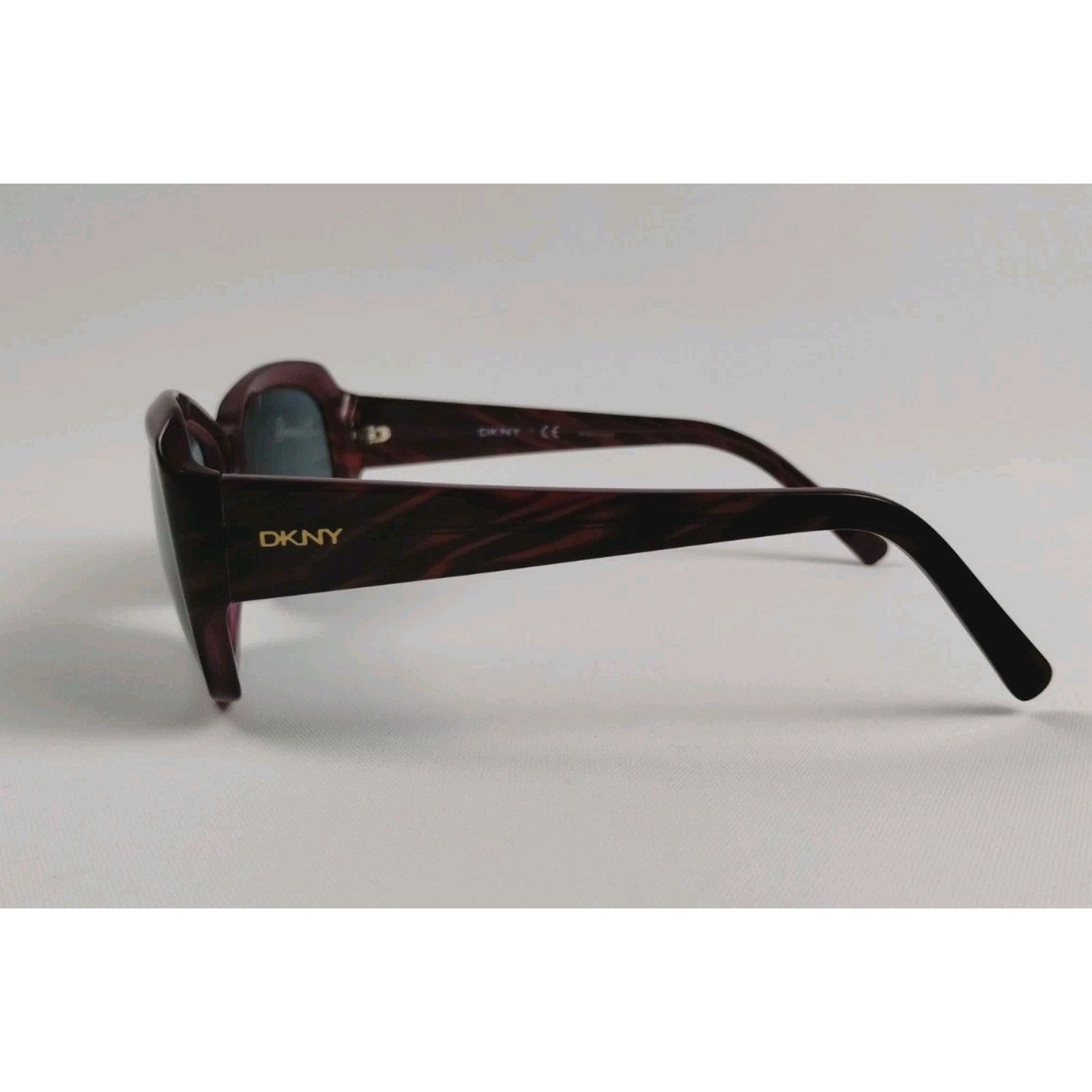 DKNY DKNY Burgundy Marble Women’s Sun/Eyeglasses Frames 55-17-130 Size ONE SIZE - 3 Thumbnail