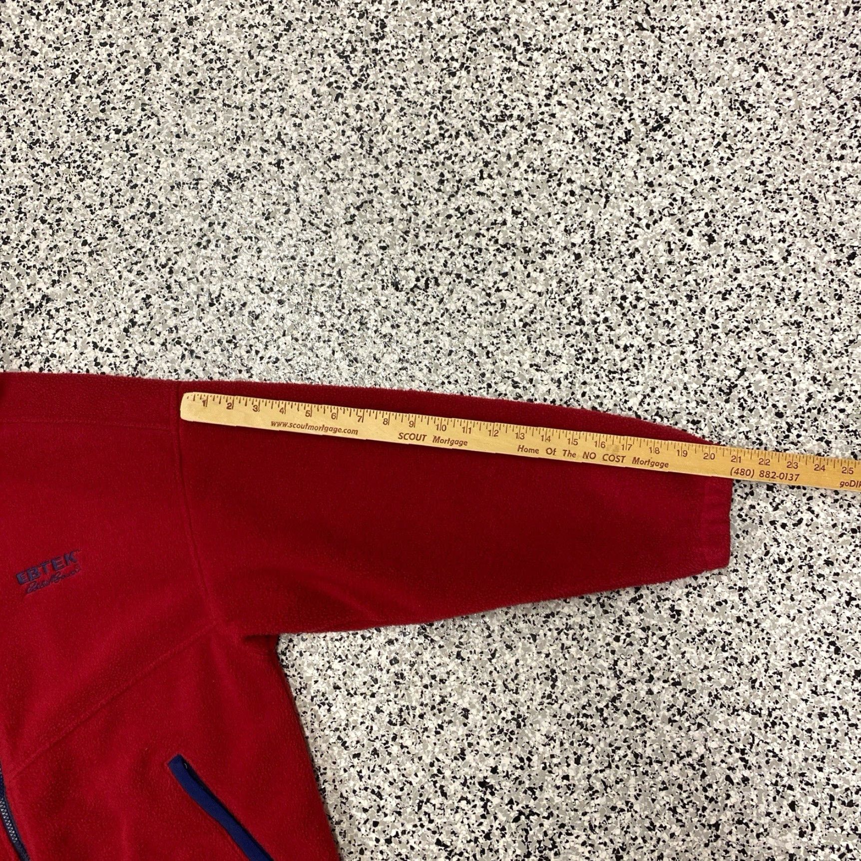 Eddie Bauer VINTAGE Eddie Bauer Ebtek Fleece Zip Up Polar Jacket XS Men Red 90s Bomber Jacket Size US XS / EU 42 / 0 - 3 Thumbnail