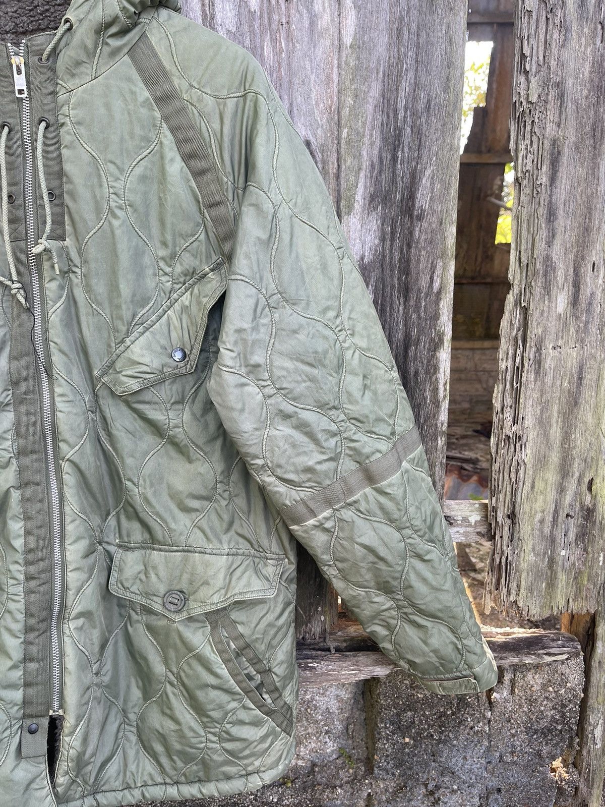 Avirex Vintage Avirex Quilted Liner Parka Jacket Size L Size US L / EU 52-54 / 3 - 7 Thumbnail
