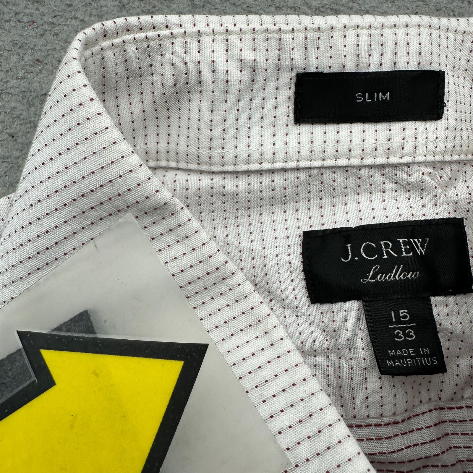 J.Crew J Crew Ludlow Slim Fit Dobby Button Dress Shirt Mens 15 33 M Size US M / EU 48-50 / 2 - 10 Thumbnail