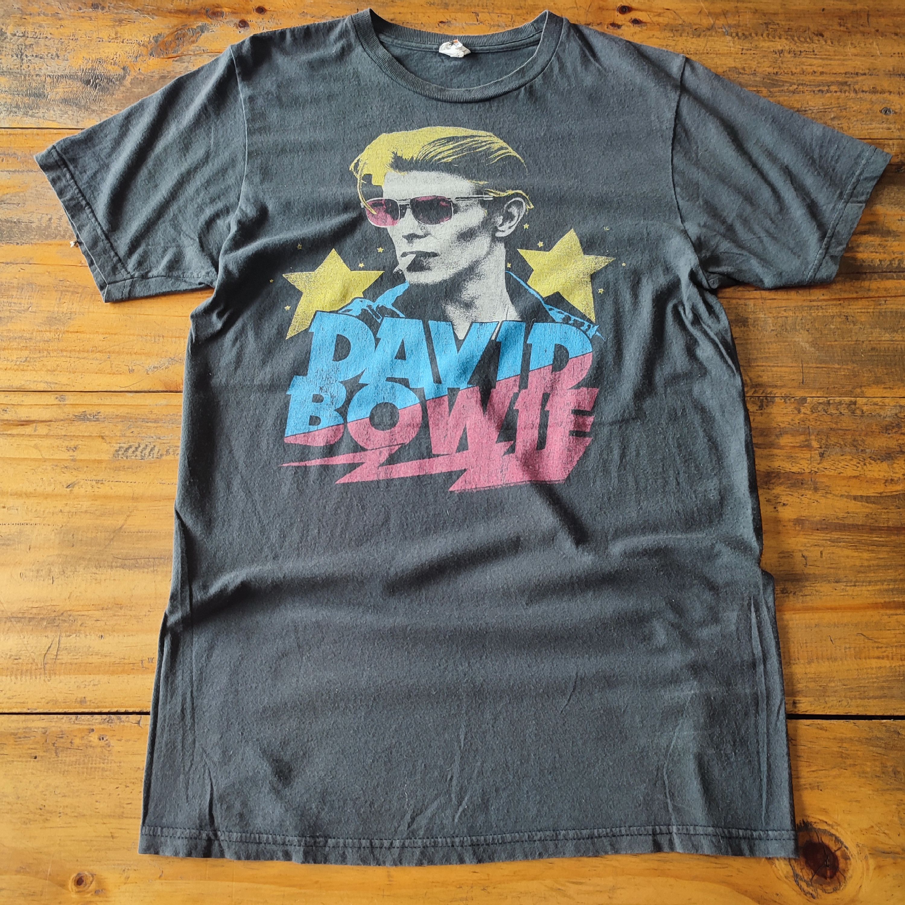Band Tees × Vintage DAVID BOWIE T SHIRT Size US M / EU 48-50 / 2 - 2 Thumbnail