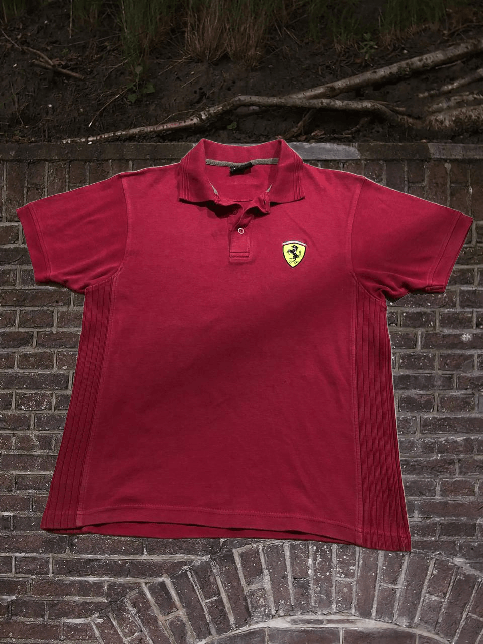 Ferrari Scuderia Ferrari Official Men's Short Sleeve Red Polo Size US M / EU 48-50 / 2 - 1 Thumbnail