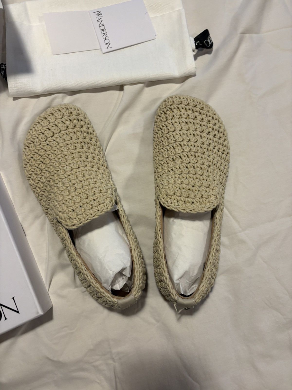 JW Anderson JW Anderson crochet loafers. Size US 8 / EU 41 - 1 Thumbnail