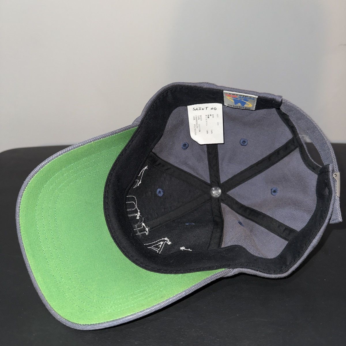 Saint Michael Saint Michael “You Will All Die” Cap Blue Size ONE SIZE - 4 Thumbnail