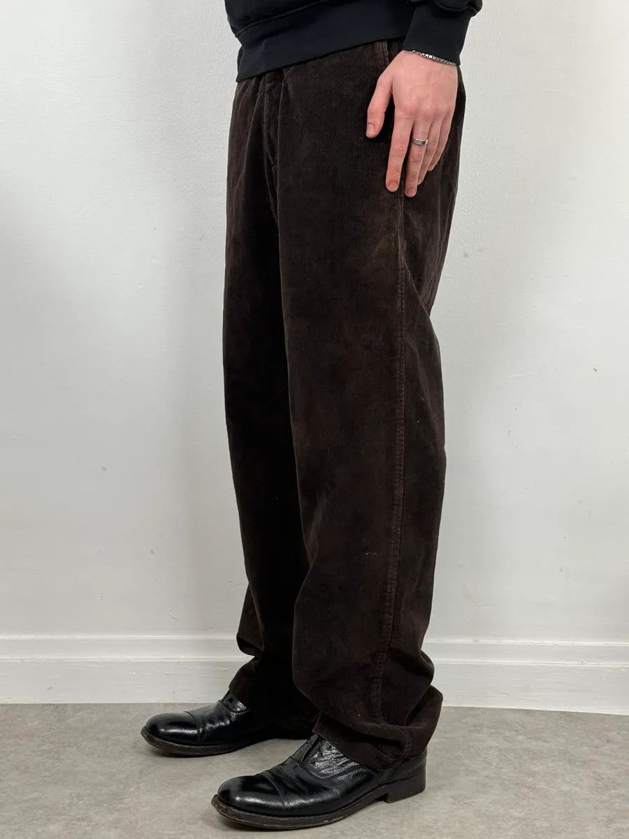 Prada 2000s Prada Brown Velvet Cozy Pants Size US 34 / EU 50 - 3 Thumbnail