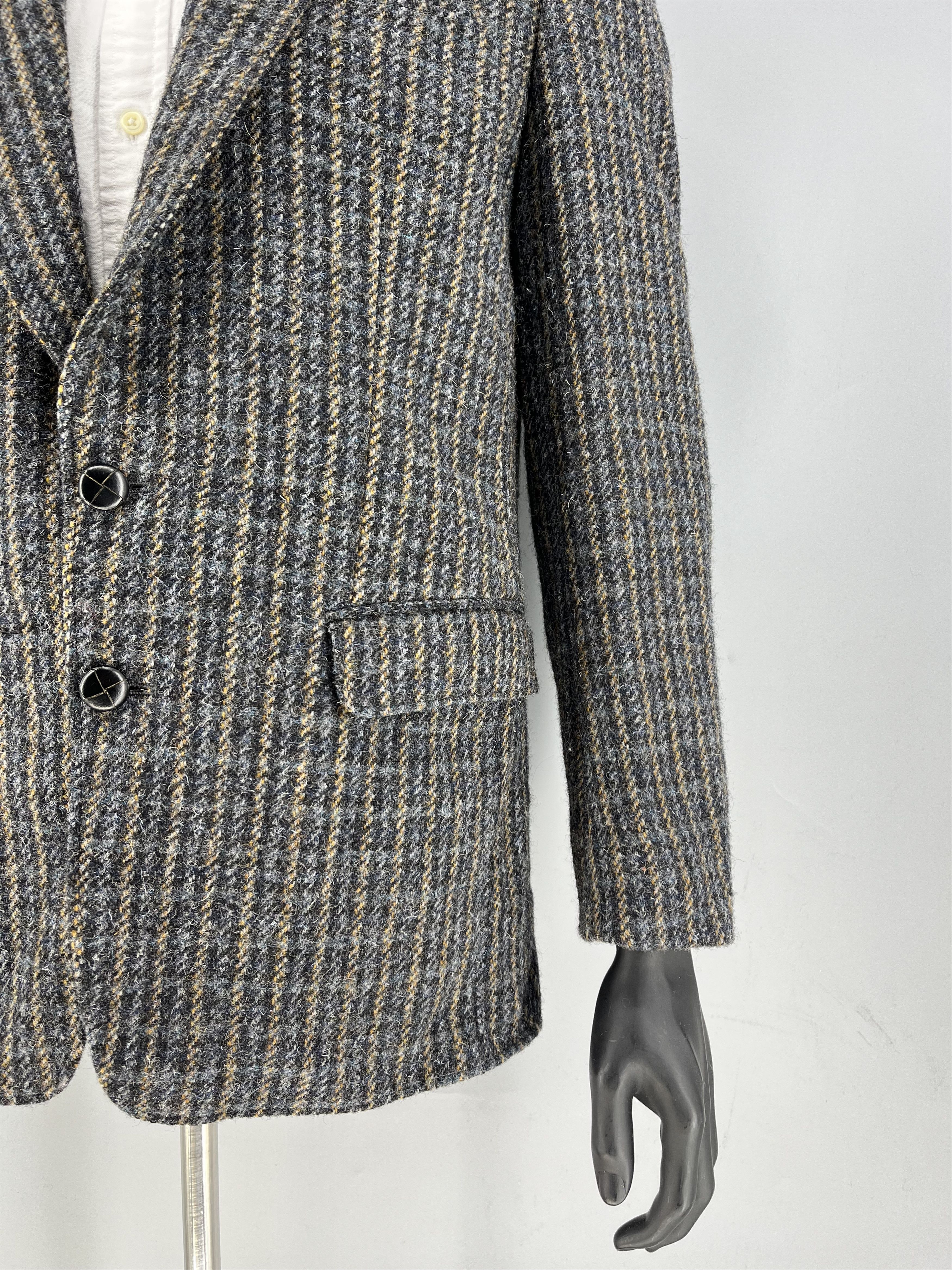Harris Tweed Men's Harris Tweed Jacket Blazer size S Size 40S - 4 Thumbnail