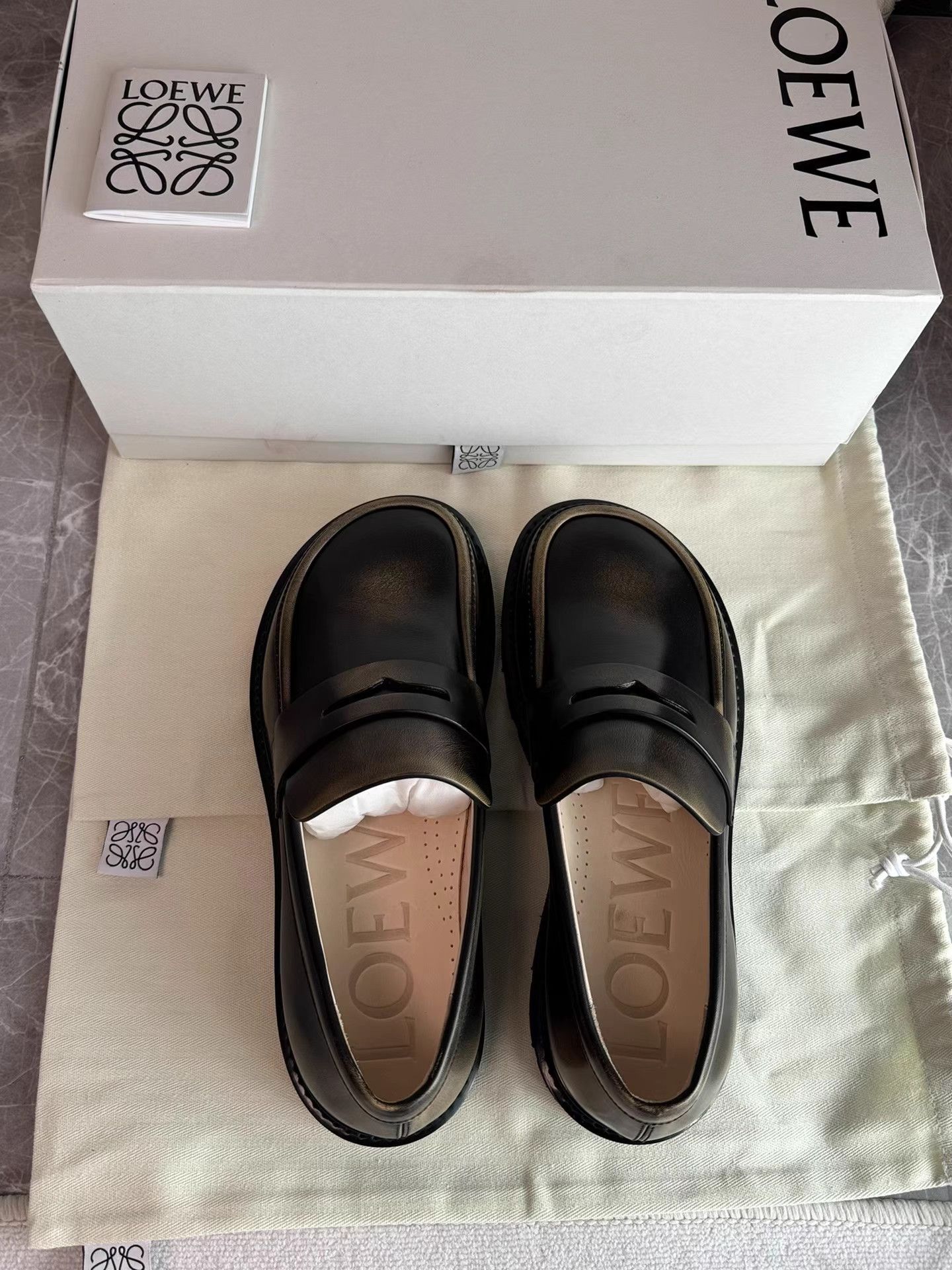 Loewe Loewe Color Block Loafers K6 Size US 8 / IT 38 - 3 Thumbnail