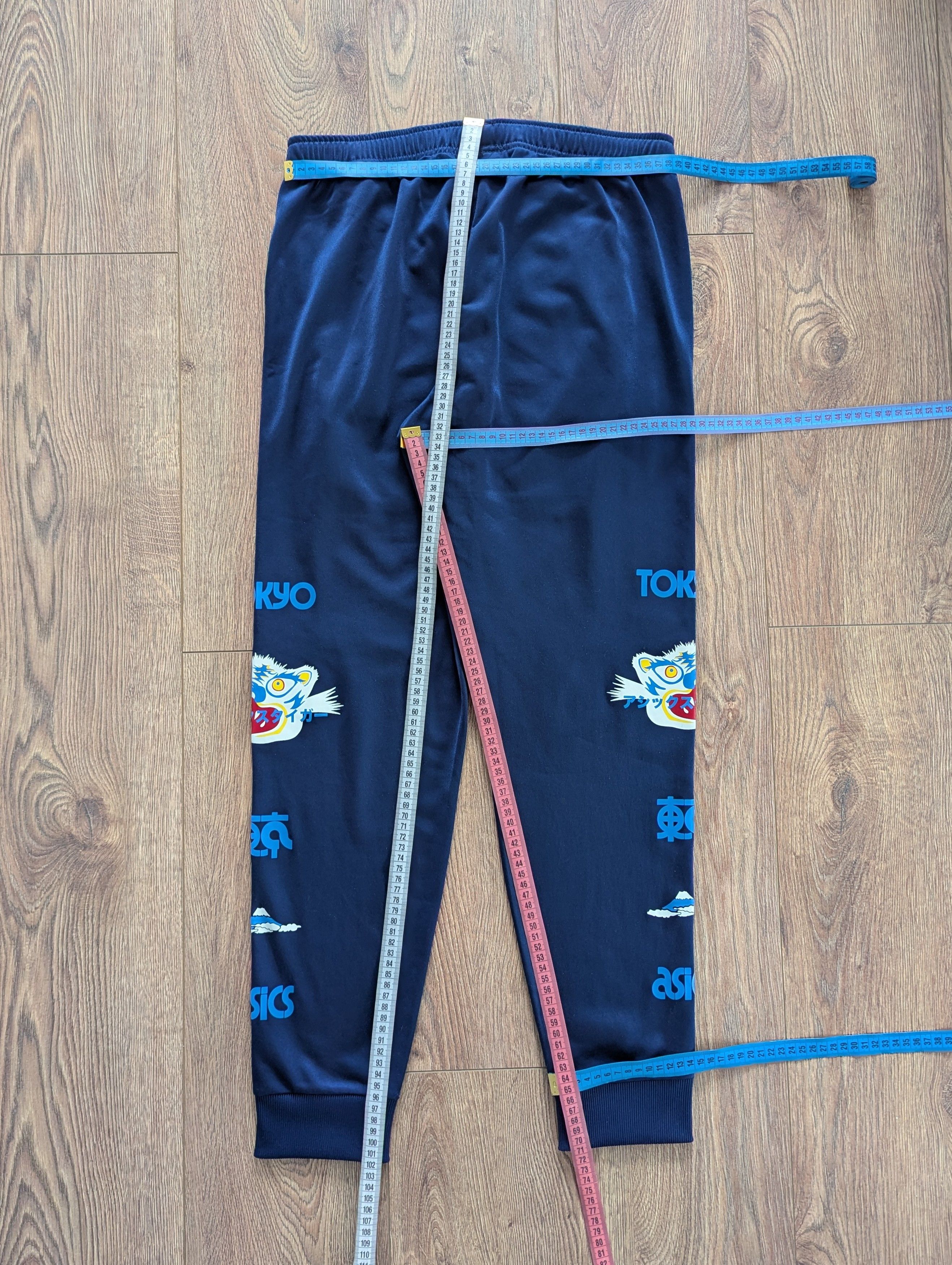 Asics ASICS Tiger TOKYO Mount Fuji Stylized Tiger Face Japan Pants Size US 36 / EU 52 - 16 Thumbnail