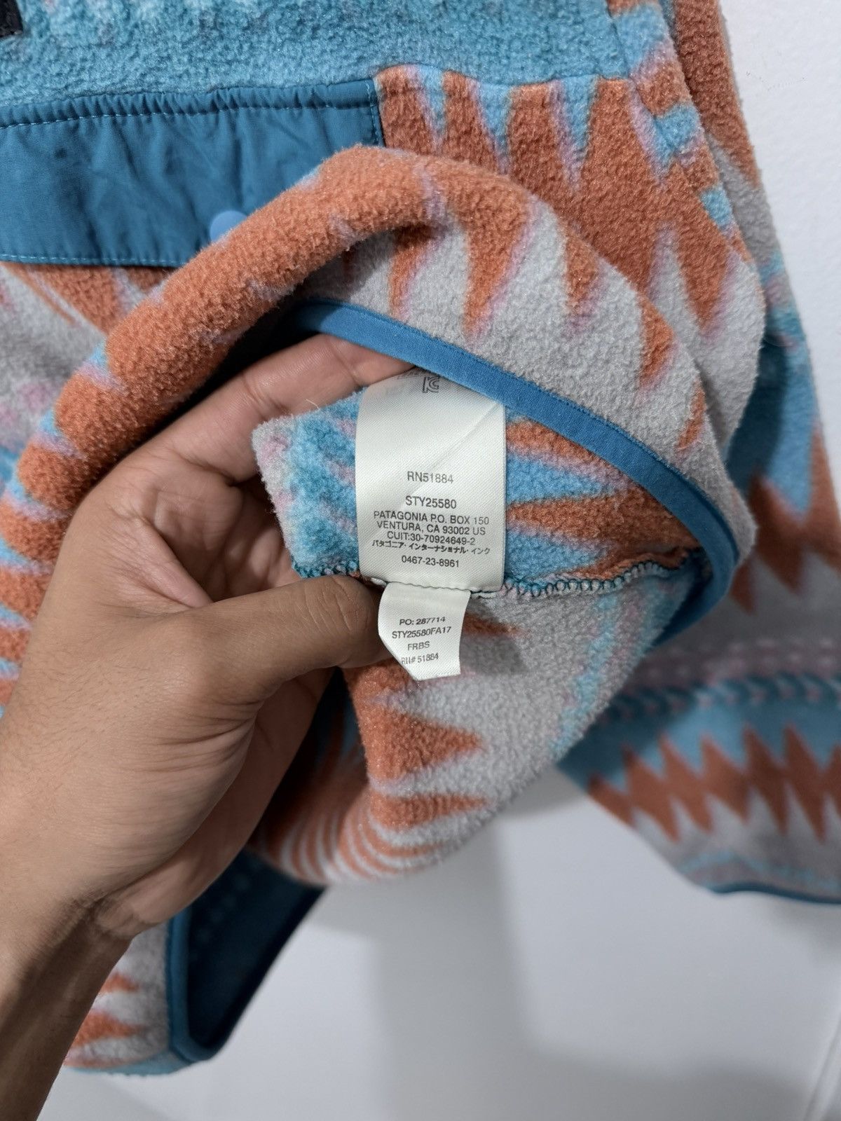 Patagonia Patagonya synchilla rare desing Size US M / EU 48-50 / 2 - 5 Thumbnail