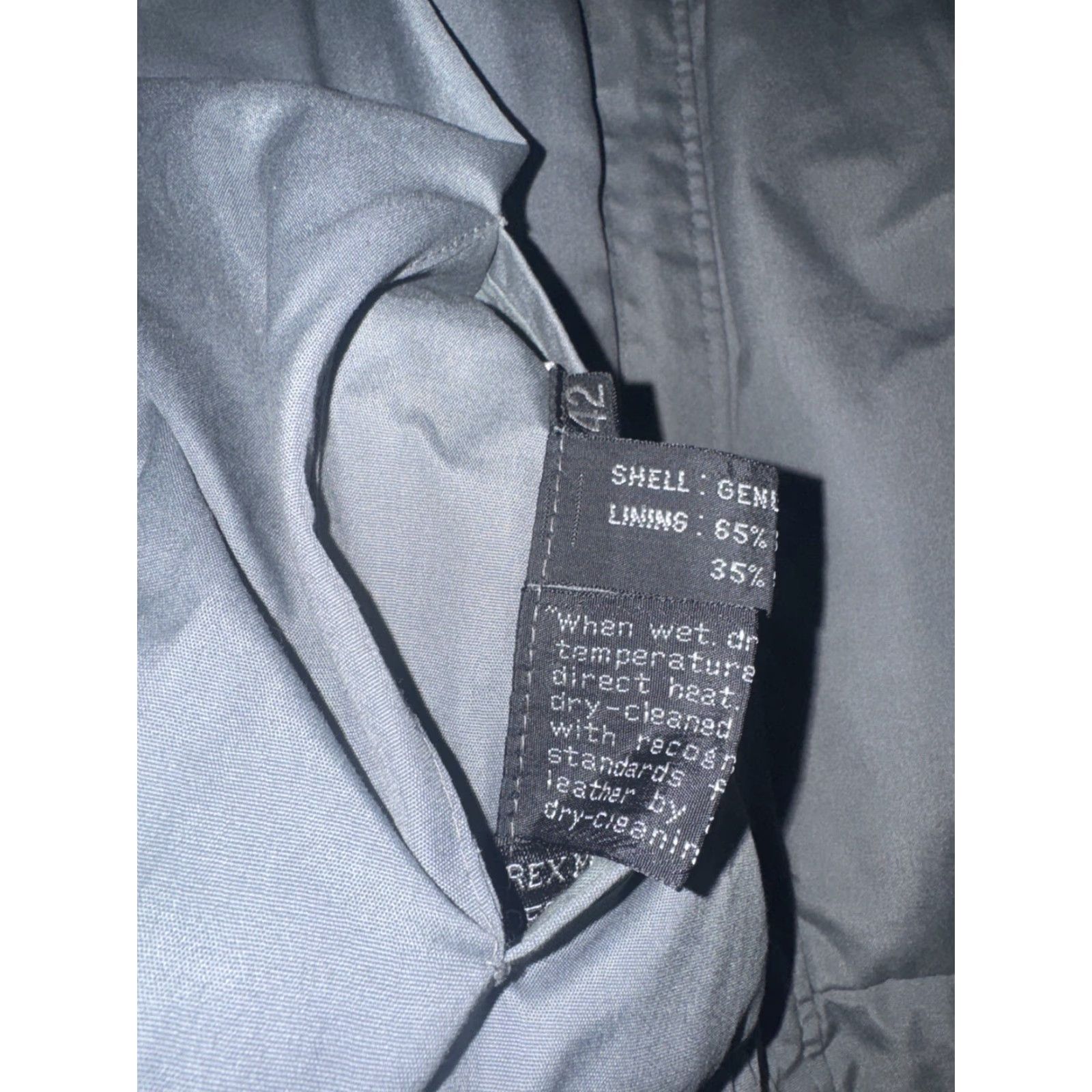Vintage Marsee Reversible Leather Biker Jacket Gray Men’s Size 42 Medium 20x24 Jackets/Motorcycle Vintage Style Size US M / EU 48-50 / 2 - 6 Thumbnail