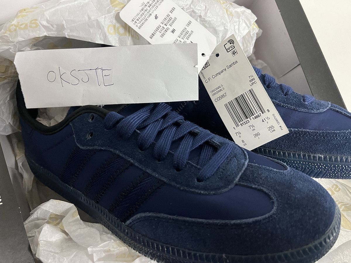 Adidas × C.P. Company C.P Company x adidas Samba Blue us 8 Size US 8 / EU 41 - 6 Thumbnail