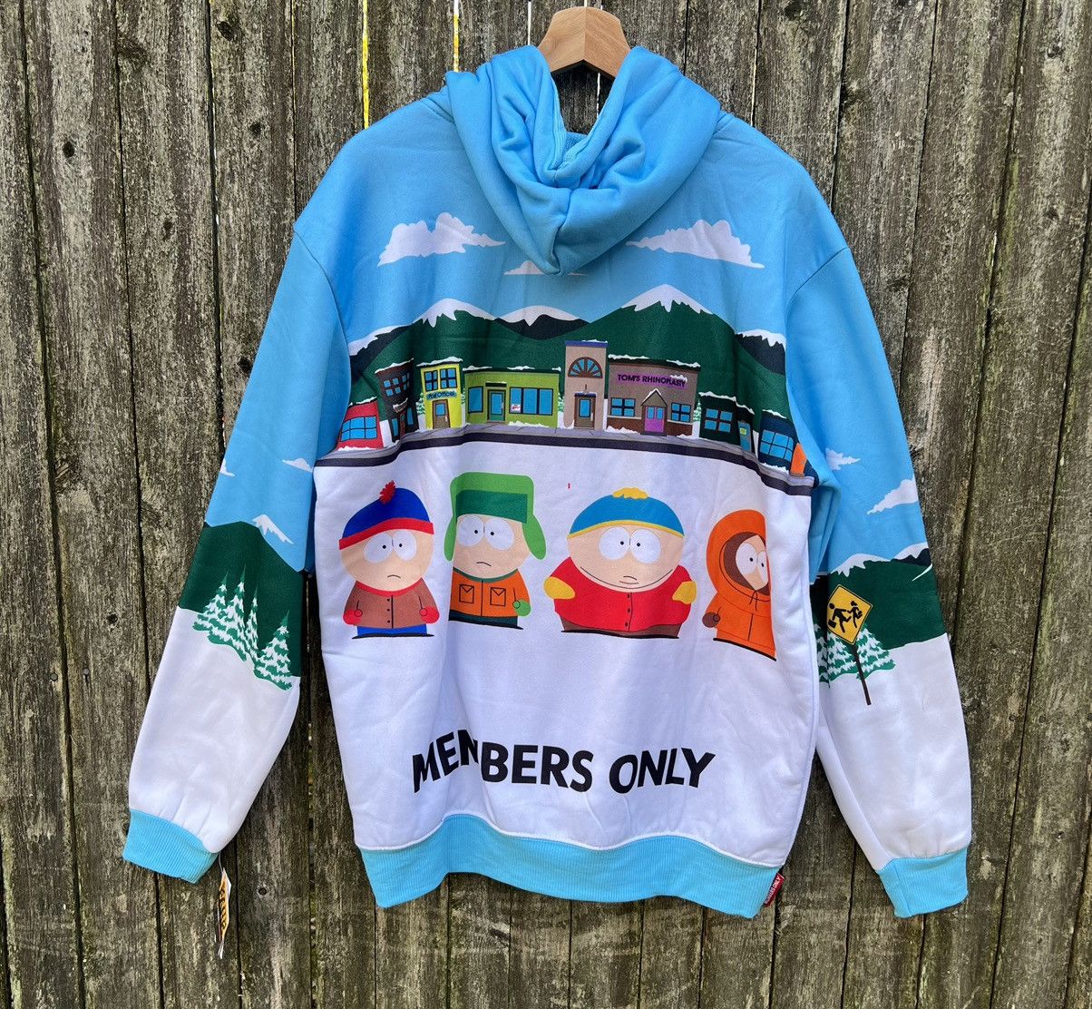 Other Authentic South Park x Members Only Hoodie Jacket M Size US M / EU 48-50 / 2 - 13 Thumbnail