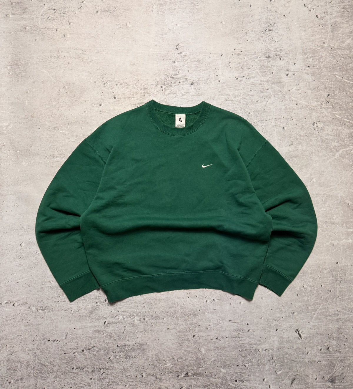 Nike × Vintage NIKE LAB VINTAGE BASIC LOGO OVERSIZE BOXY SWEATSHIRT Size US L / EU 52-54 / 3 - 1 Thumbnail