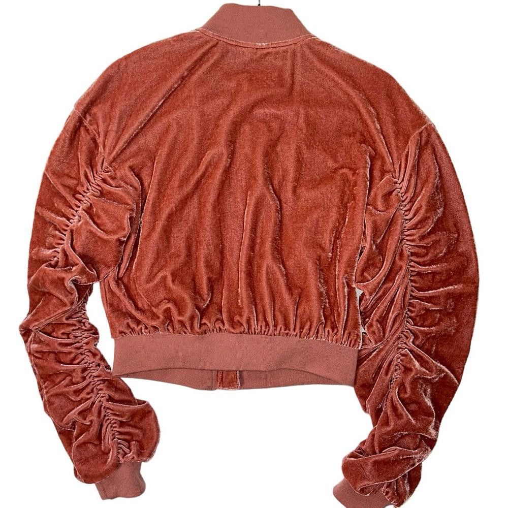 Designer Lovers + Friends l Velvet Bomber Jacket XS Size XS / US 0-2 / IT 36-38 - 3 Thumbnail