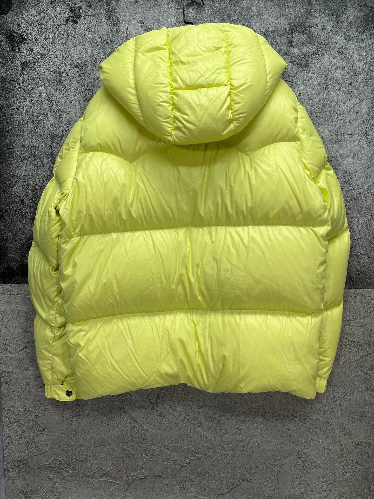 Moncler MONCLER Fluorescent Yellow Down Jacket 5 99New WornOnce Size XXL / US 16-18 / IT 52-54 - 2 Thumbnail