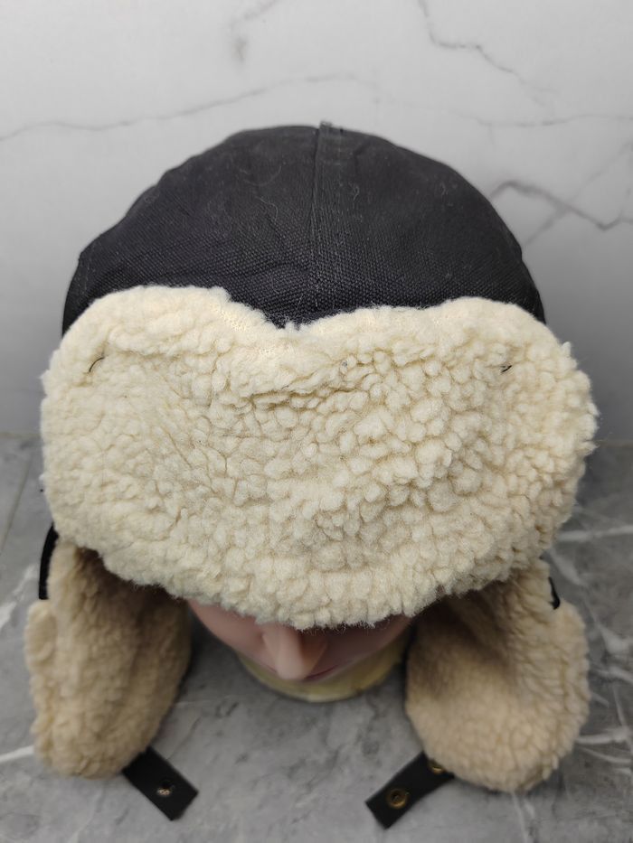 Vintage Vintage Y2k Fleece Earflap Cap Hat Size ONE SIZE - 4 Thumbnail