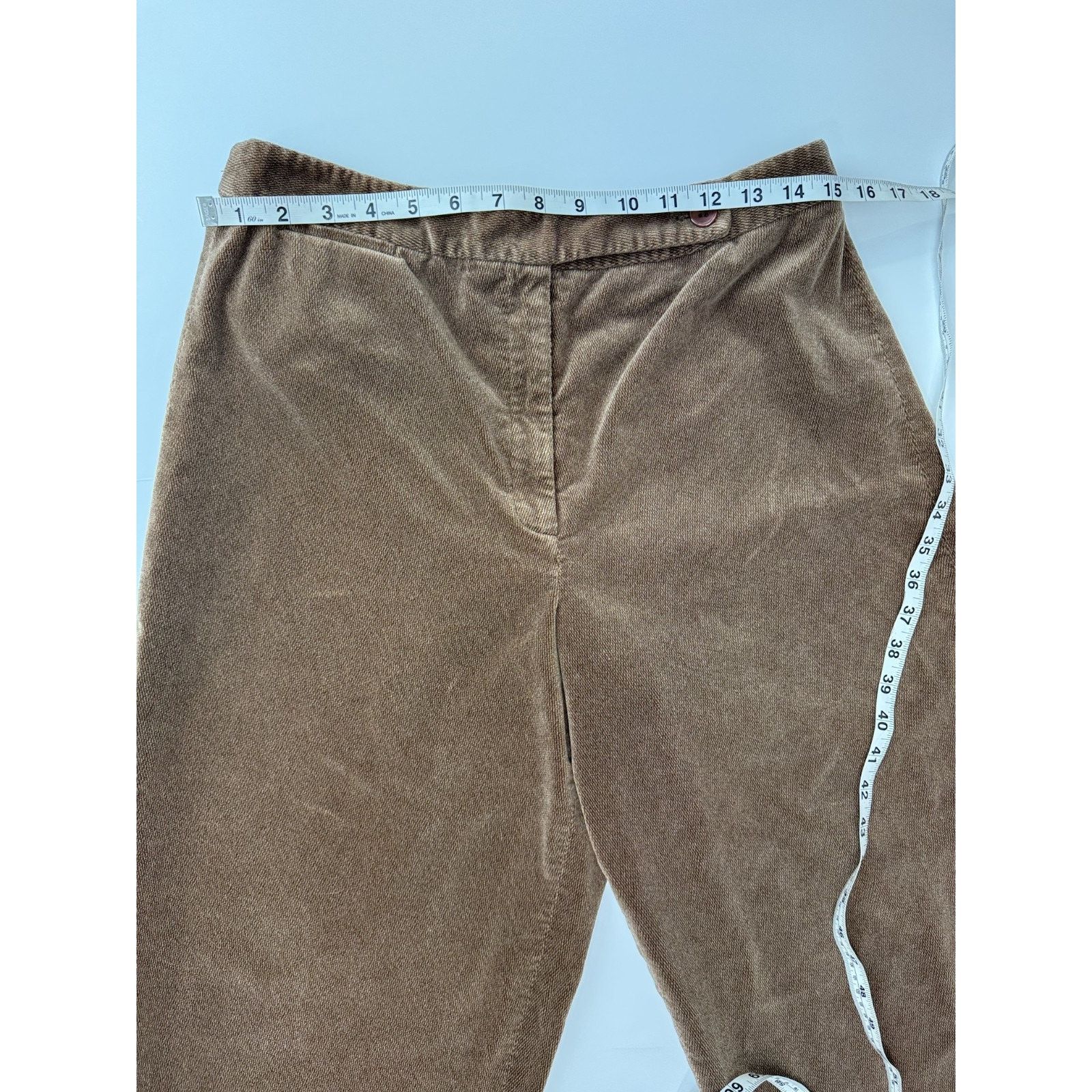 Other Talbots Petites Brown Pinwale Corduroy Pants Classic 12 Size 34" / US 12 / IT 48 - 5 Thumbnail